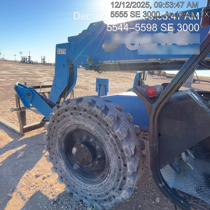 2017 Genie GTH-1056 Solid Tires, 60" carriage, Light Kit, Open ROPS