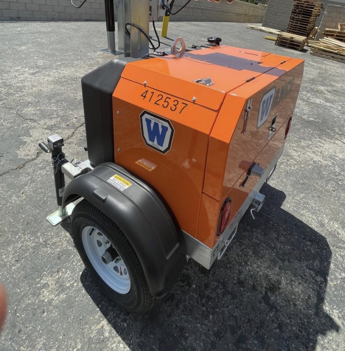 2024 Wanco WLTT-4MM4K Diesel, Deep Sea Controller, Shore Power Plug, Auto Start, (4) 350W LED Floodlights, 4kW Generator, 60 Gal Fuel Tank, 2" Ball, T3