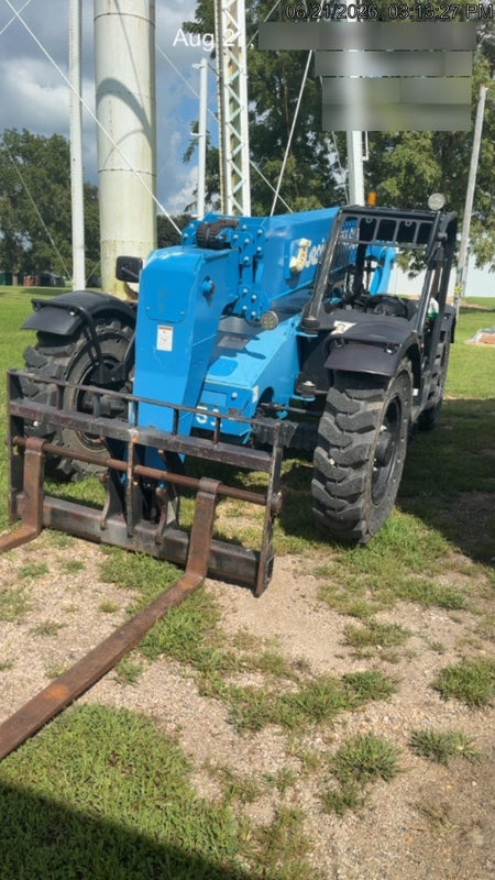 2018 Genie GTH-636 Genie GTH-636 w/Open ROPS, Solid Tires, Work Light/Beacon, 48" Carriage and Forks
