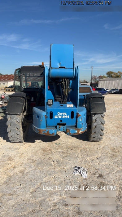 2018 Genie GTH-844 Genie GTH-844 w/Enclosed Cab w/HVAC, Work Lights, Solid Tires, Beacon, 60" Carriage and Forks
