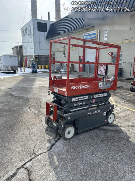 2018 Skyjack SJIII-3219 Standard Rental Specs