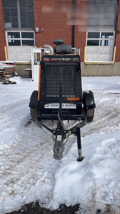 2021 Lincoln Electric Vantage 549X Ready Pak 3, ORANGE (includes trailer, cable rack, fender light kit)
