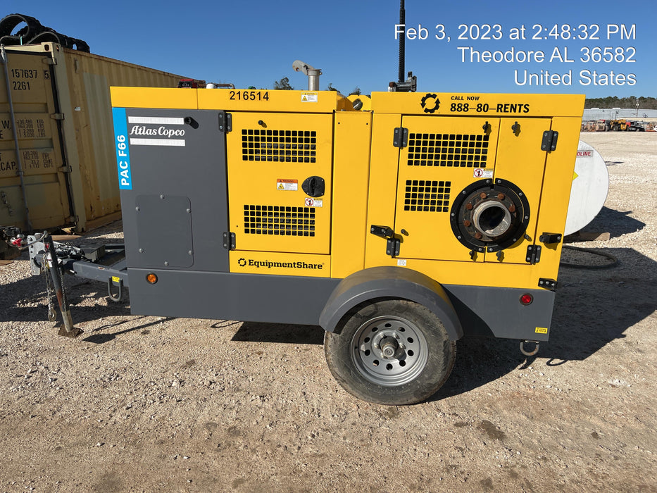 2022 ATLAS COPCO PAC F66 KD-S