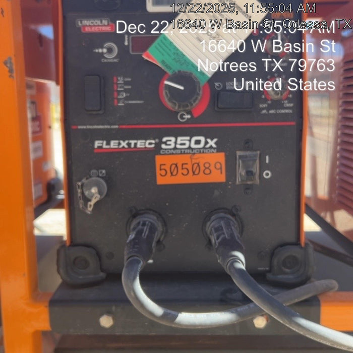 2025 LINCOLN ELECTRIC FLEXTEC 350X