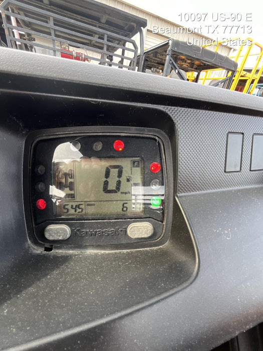 2022 Kawasaki Mule PRO-DXT Standard Options, Backup Alarm, Beacon, Plastic Hard Top, Poly Windshield, Horn Kit