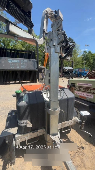 2024 Wanco WLTT-4MM4K Diesel, Deep Sea Controller, Shore Power Plug, Auto Start, (4) 350W LED Floodlights, 4kW Generator, 60 Gal Fuel Tank, 2" Ball, T3