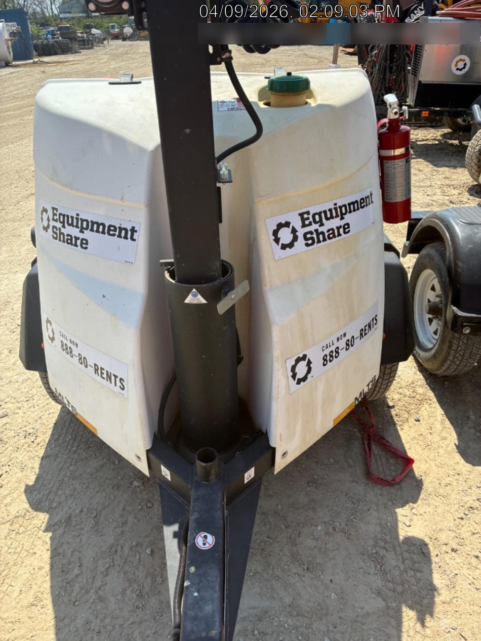 2023 Generac MLT2 Diesel, Flex Switch 120V Input, Powerzone Controller, (4) 320W LED Lights, 4kW Generator, 39.9 Gal Fuel Tank, 2" Ball, T3