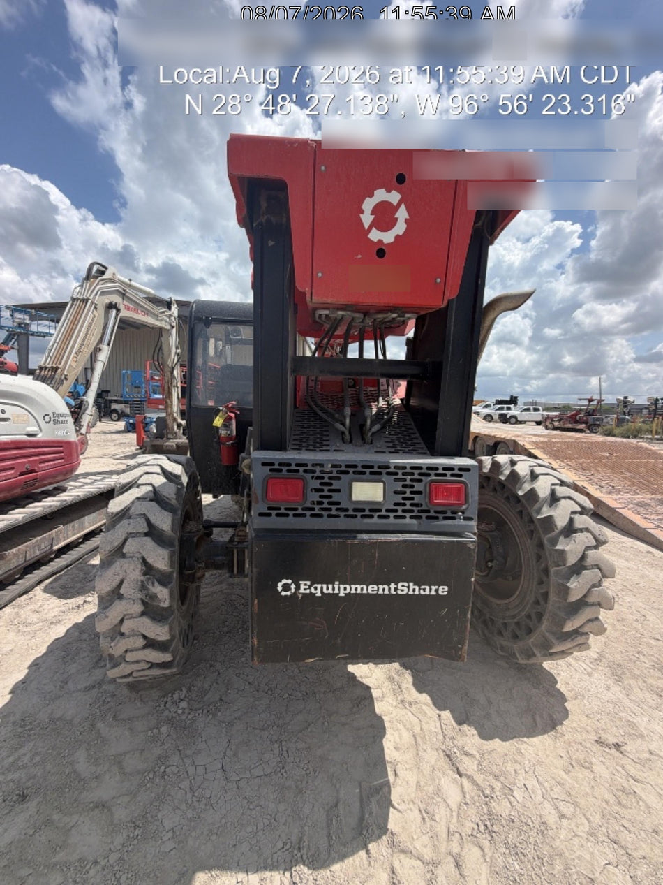 2019 Manitou MTA8044 74hp T4F, Open ROPS, Cab and Boom LED work lights, Auxiliary Hydraulics, Solid Tires, Amber strobe, Lift Hook 66" Carriage, 60" Forks