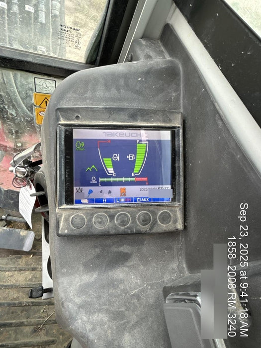 2020 Takeuchi TB-235-2CR Cab/Heat/Air, Rubber Tracks, Manual TAG QC