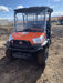 2022 Kubota RTV-X1140W-H Plastic Canopy, Windshield Acrylic Clear, LED Strobe Light, Wire Harness Kit, Back up Alarm