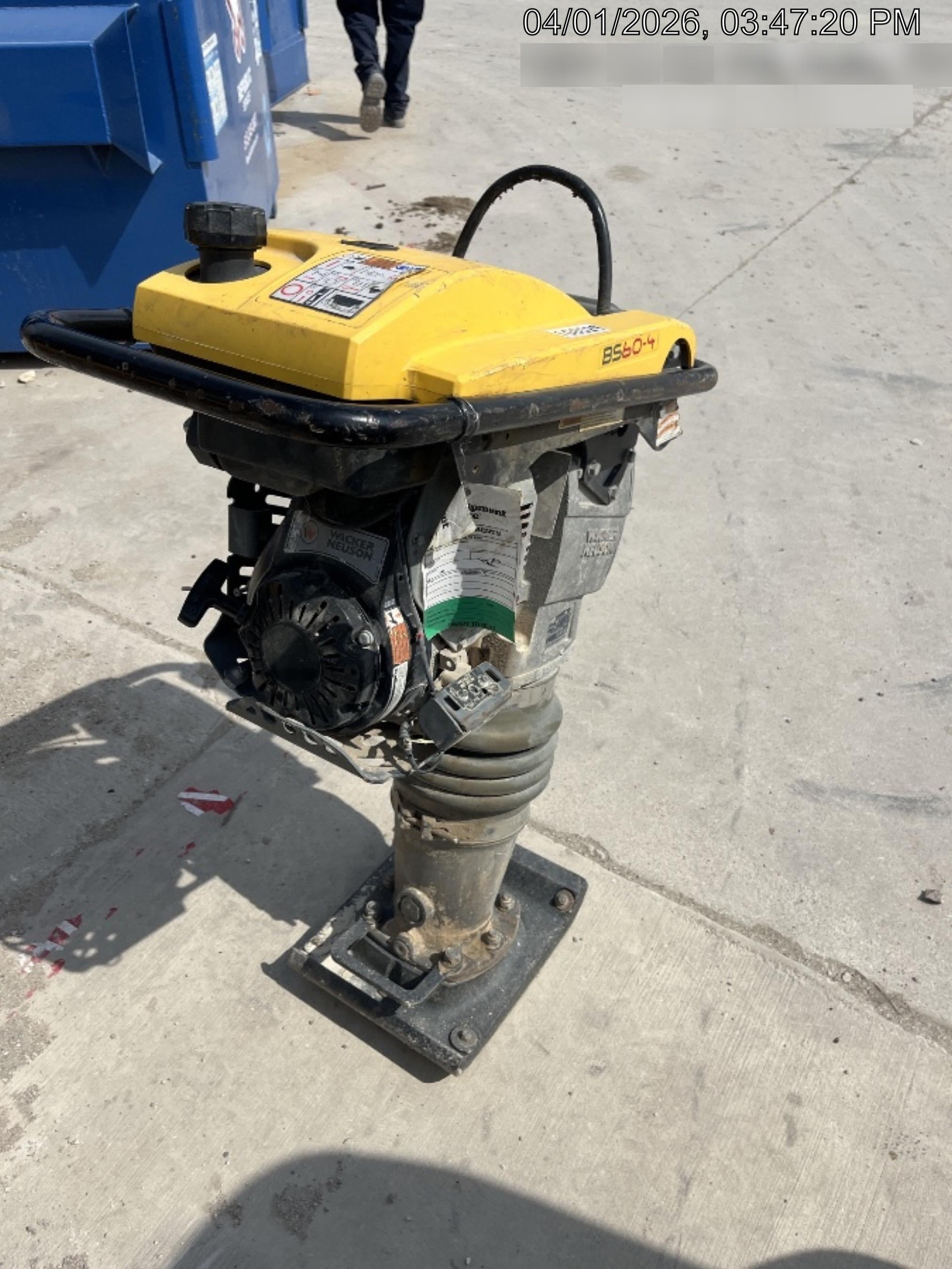2020 WACKER NEUSON BS60-4As