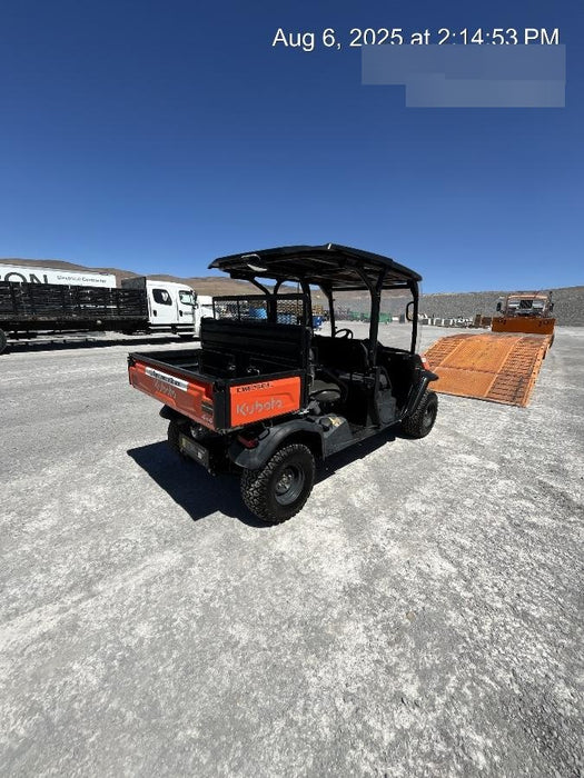 2022 Kubota RTV-X1140W-H Plastic Canopy, Windshield Acrylic Clear, LED Strobe Light, Wire Harness Kit, Back up Alarm