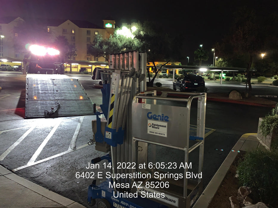 2021 GENIE AWP-30S DC