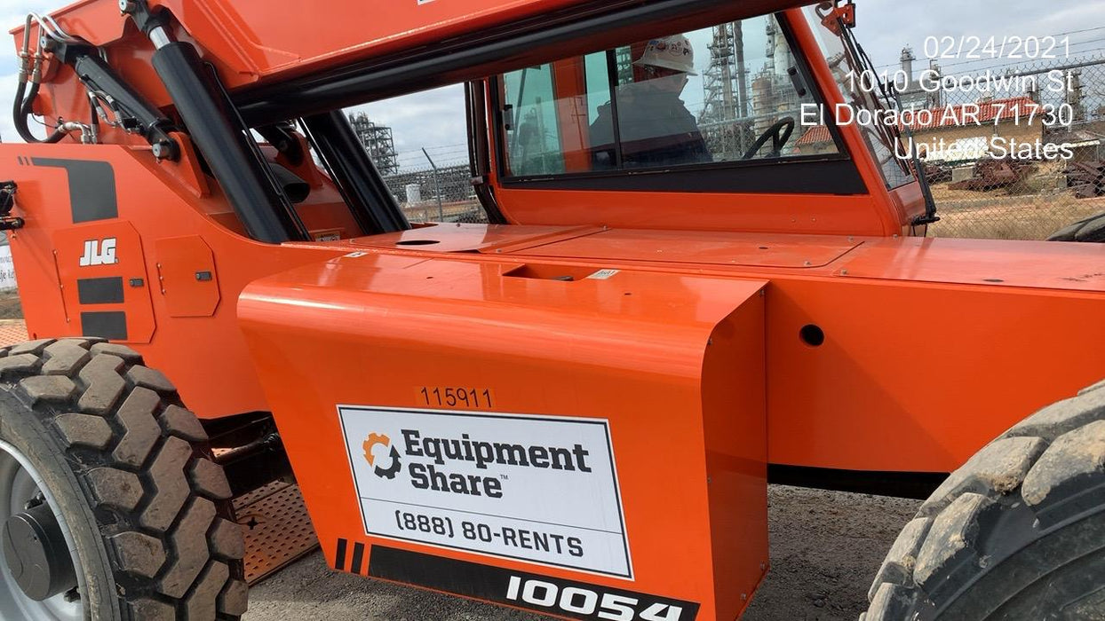 2020 Skytrak 10054 74 Hp, Cab/Heat/Air, FF Tires, Work Lights, Beacon, Aux Hydraulics, Back up Alarm, Lifting Eye, ES Decals