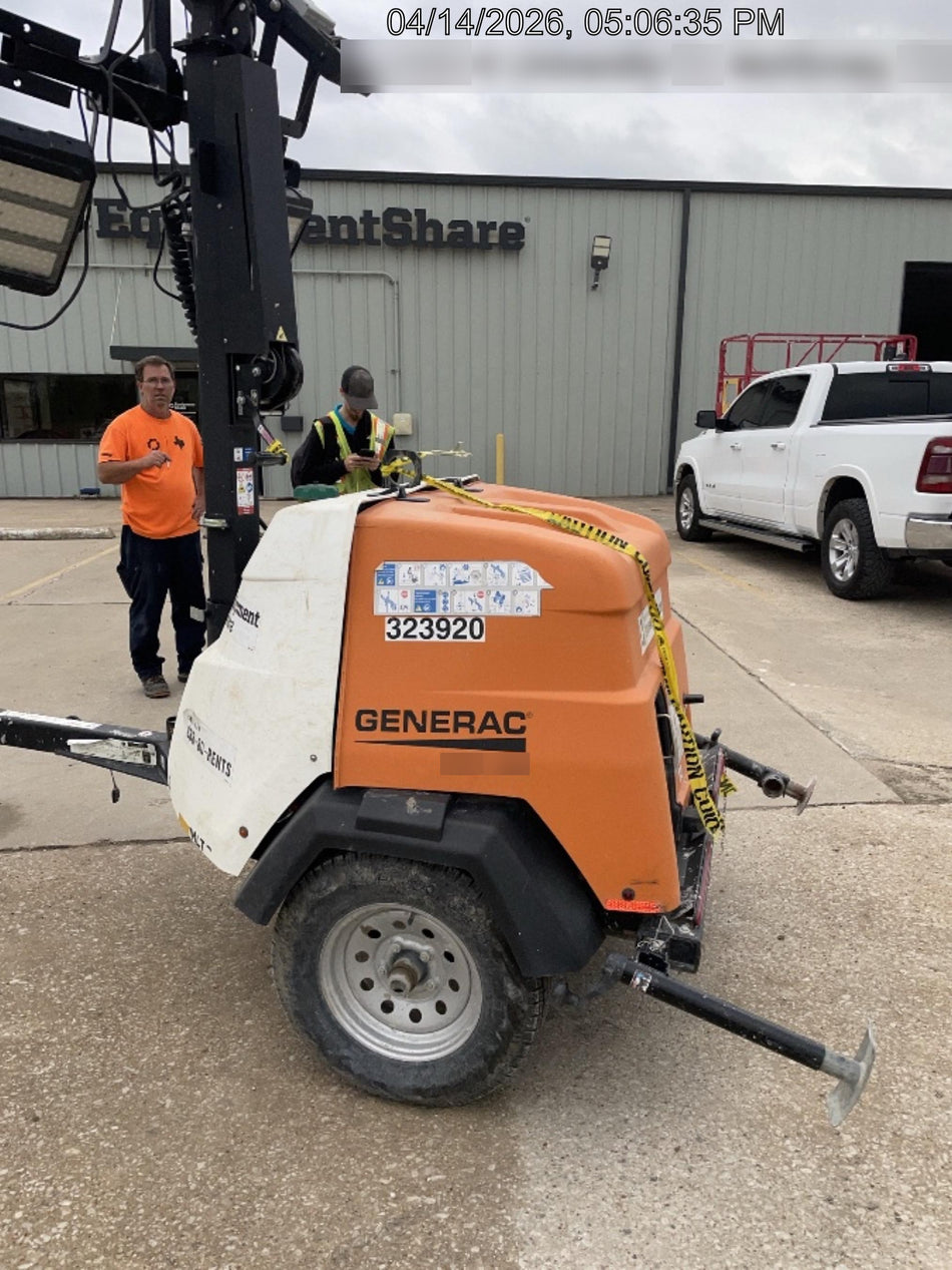 2023 Generac MLT2 Diesel, Flex Switch 120V Input, Powerzone Controller, (4) 320W LED Lights, 4kW Generator, 39.9 Gal Fuel Tank, 2" Ball, T3