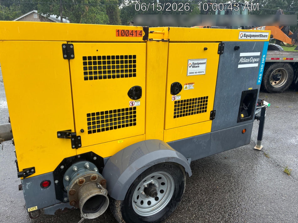 2020 ATLAS COPCO PAS 150 HF CS Enclosed