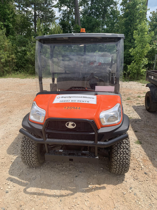 Kubota RTV-X1140W-H Plastic Canopy, Windshield Acrylic Clear, LED Strobe Light, Wire Harness Kit, Back up Alarm