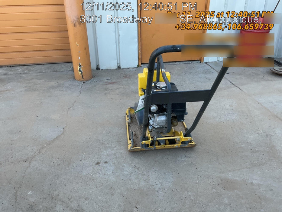 2021 WACKER NEUSON VP1550AW
