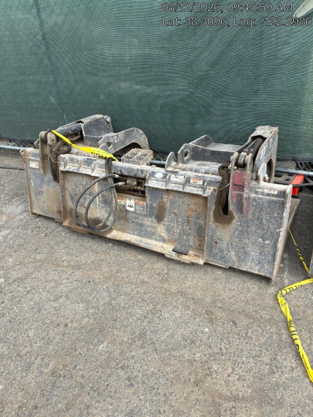 2019 PALADIN 76" Scrap Grapple Bucket - Paladin