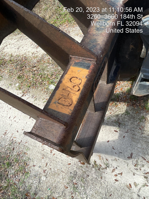 2015 FLECO 108" Root Rake - Fleco