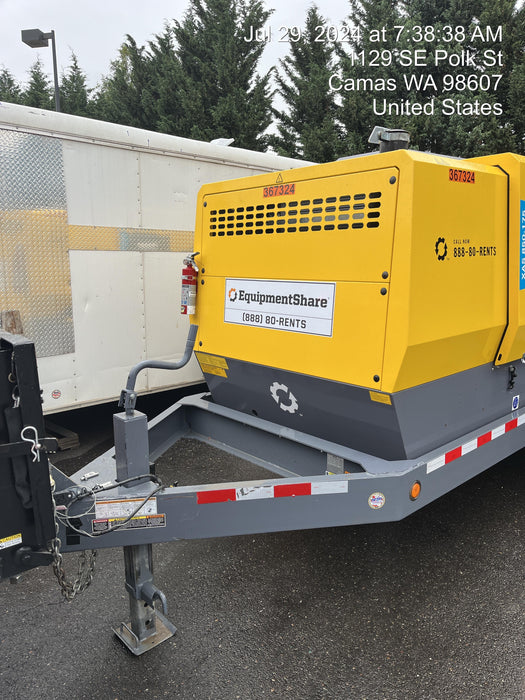 2023 ATLAS COPCO XAS 850