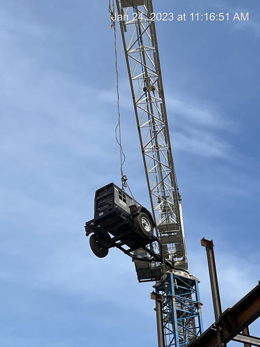 2019 Lincoln Electric Vantage 322 Lincoln Vantage 322 Welder w/Trailer, Light Kit, Cable Rack