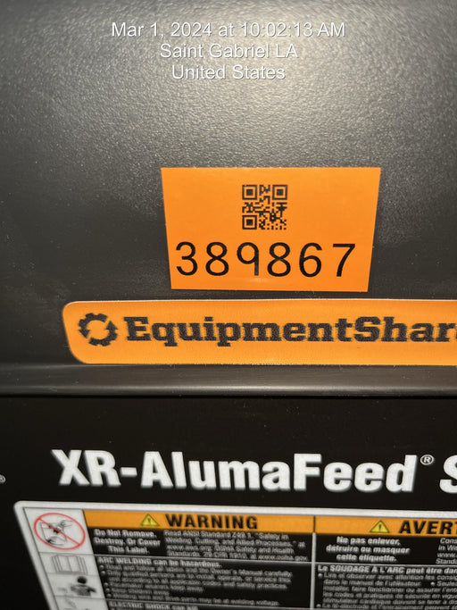 2023 MILLER ELECTRIC XR-AlumaFeed