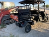 2021 Kubota RTV-X1140W-H Plastic Canopy, Windshield Acrylic Clear, LED Strobe Light, Wire Harness Kit, Back up Alarm