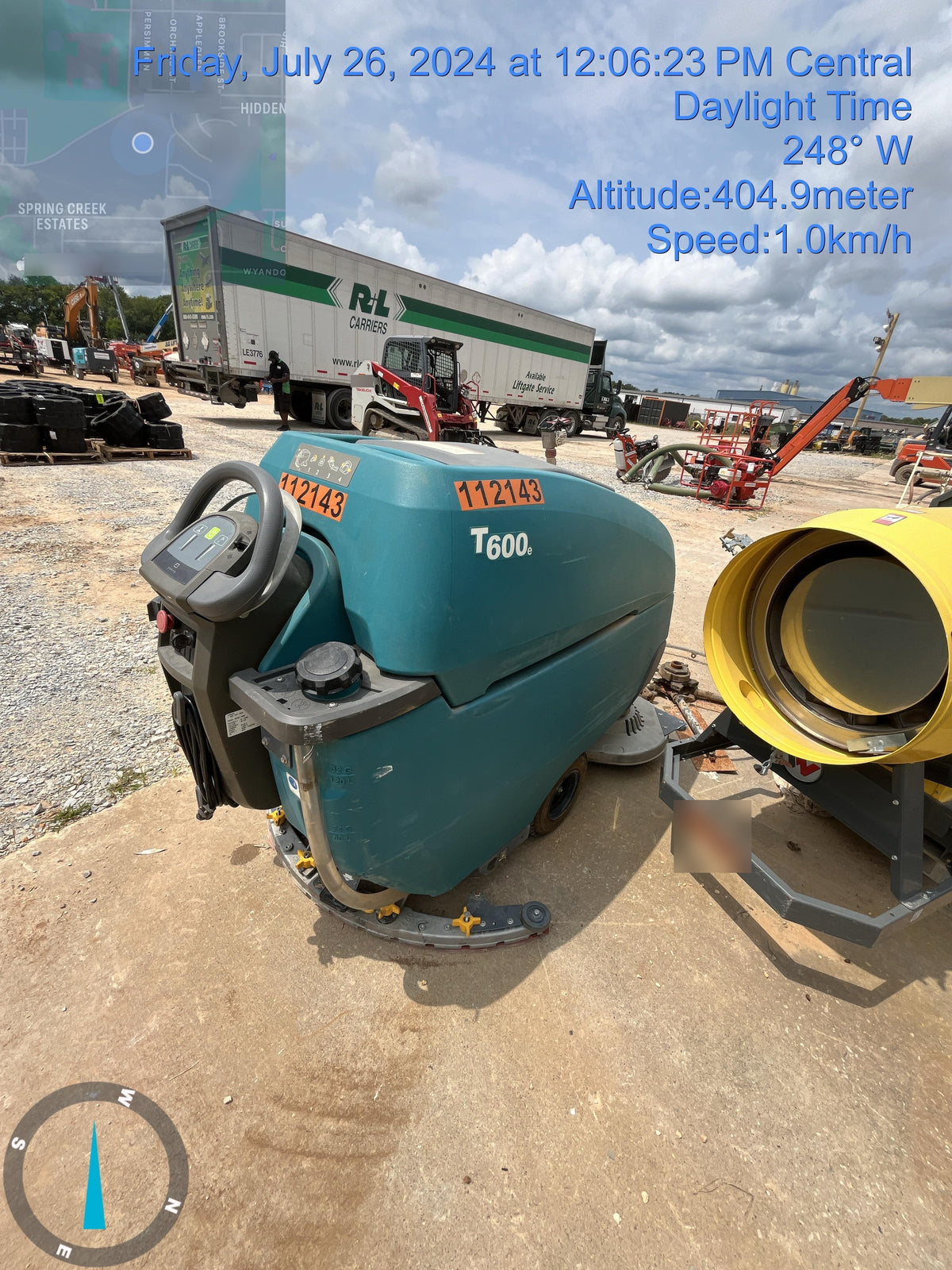 2020 TENNANT T600E