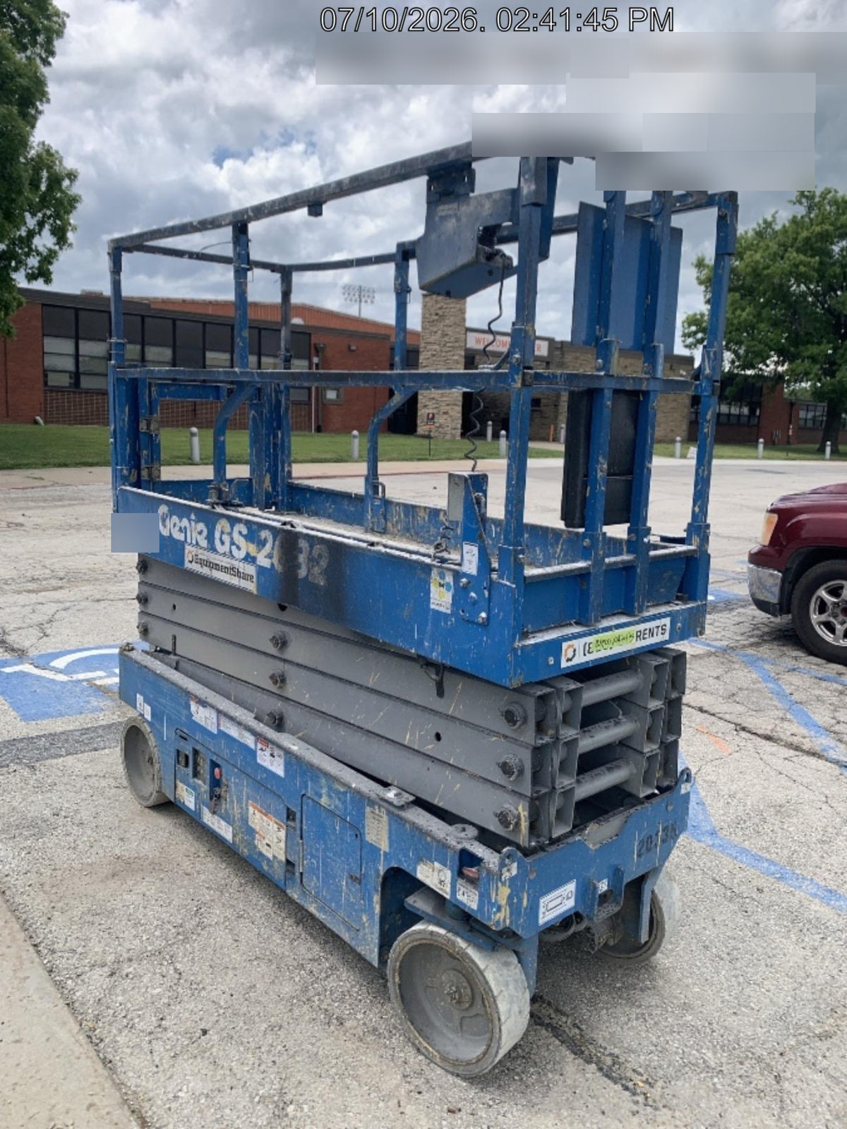 2018 Genie GS-2632 Genie GS-2632 w/Fixed Rail, Chain Entry