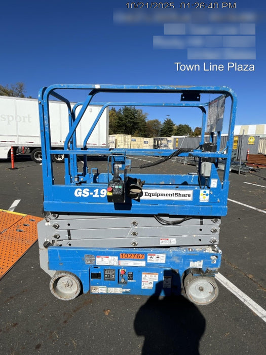 2020 Genie GS-1930 Fixed rails with chain entry gate - Pre A92.20