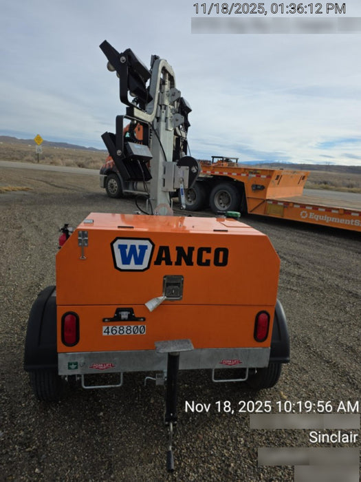 2024 Wanco WLTT-4MM4K Diesel, Deep Sea Controller, Shore Power Plug, Auto Start, (4) 350W LED Floodlights, 4kW Generator, 60 Gal Fuel Tank, 2" Ball, T3