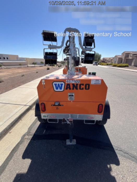 2024 Wanco WLTT-4MM4K Diesel, Deep Sea Controller, Shore Power Plug, Auto Start, (4) 350W LED Floodlights, 4kW Generator, 60 Gal Fuel Tank, 2" Ball, T3