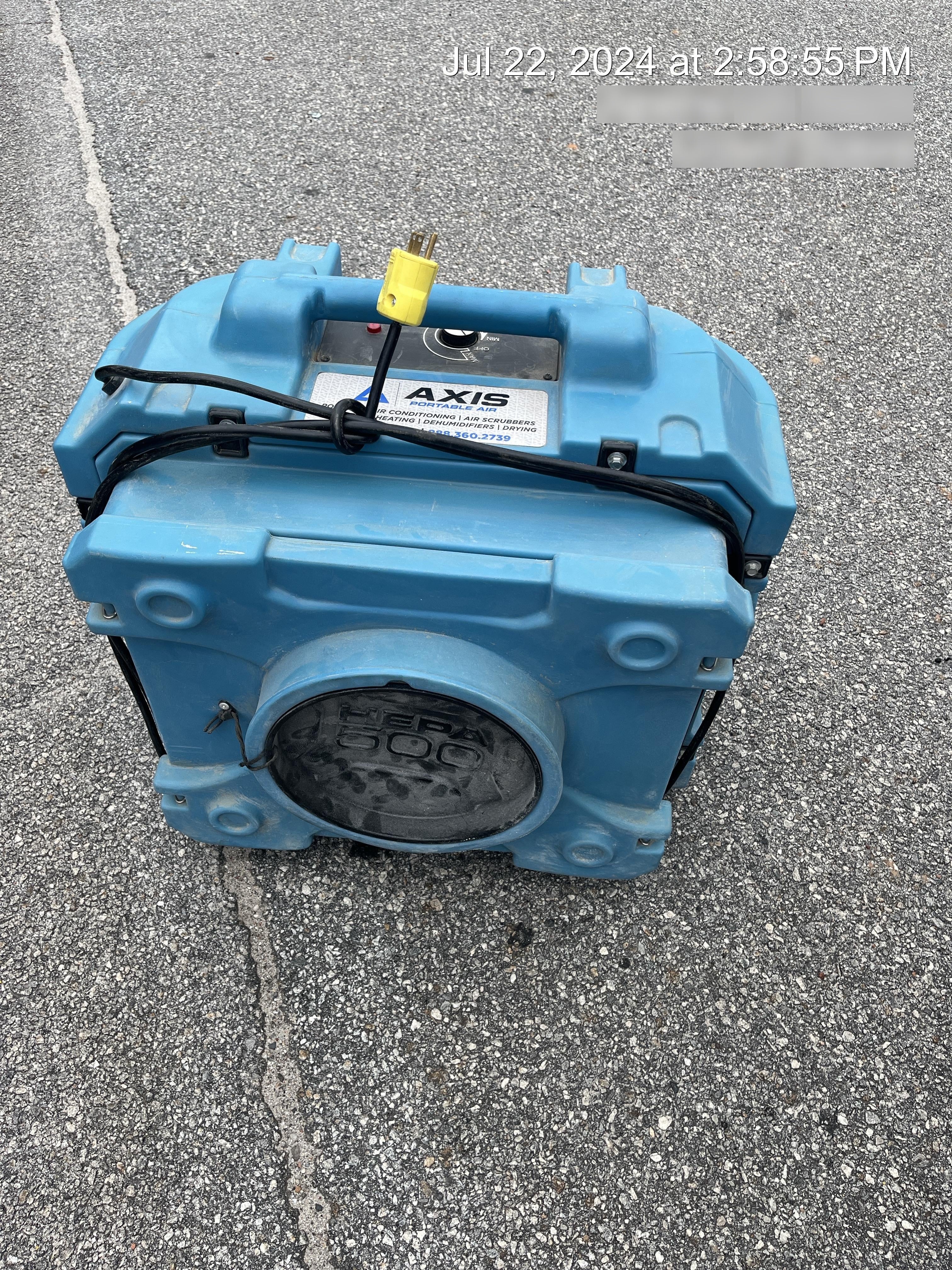 2020 DRI-EAZ HEPA 500
