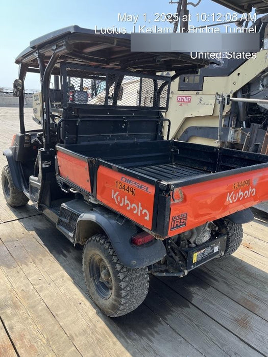 2020 Kubota RTV-X1140W-H Plastic Canopy, Windshield Acrylic Clear, LED Strobe Light, Wire Harness Kit, Back up Alarm