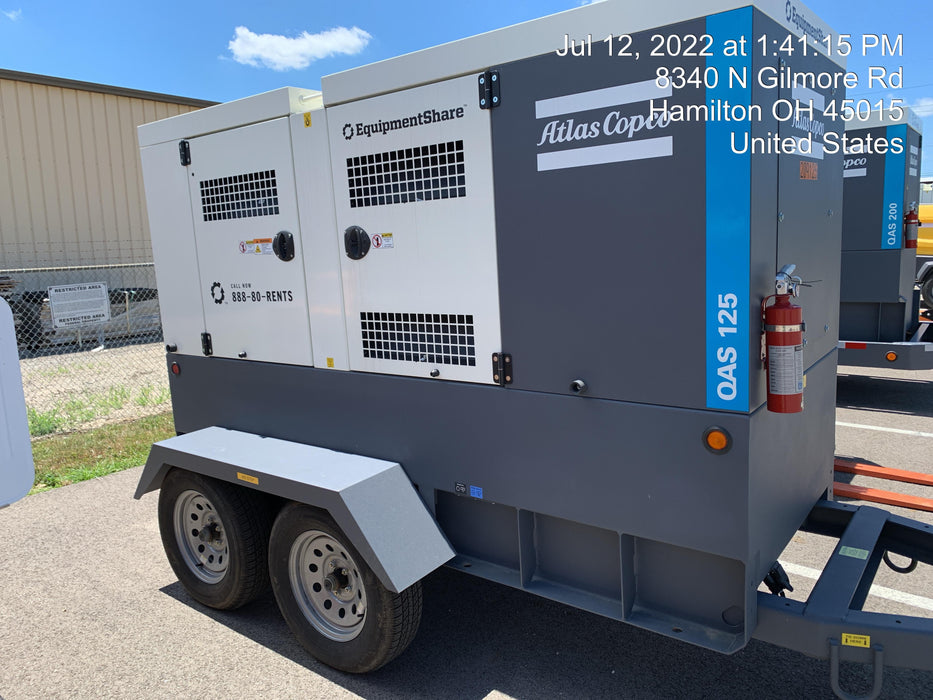 2022 ATLAS COPCO QAS 125