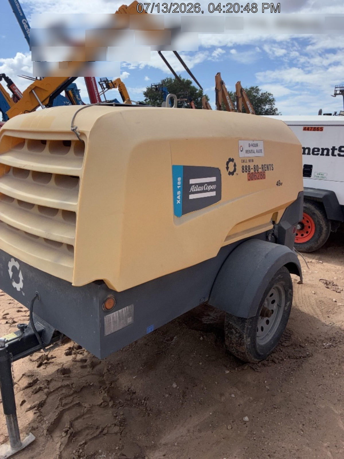 2023 ATLAS COPCO XAS188 CWK