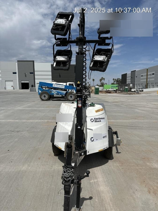 2024 Generac MLT2 Diesel, Flex Switch 120V Input, Powerzone Controller, 
(4) 320W LED Lights, 4kW Generator, 39.9 Gal Fuel Tank, 2" Ball, T3