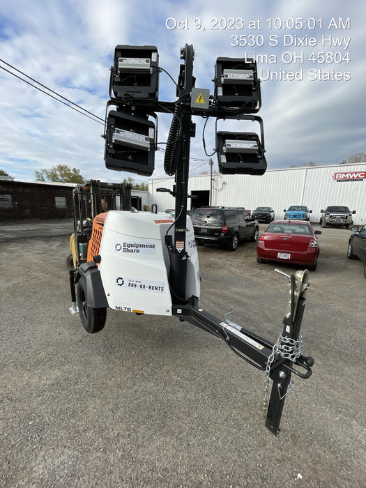 2023 Generac MLT2 Diesel, Flex Switch 120V Input, Powerzone Controller, (4) 320W LED Lights, 4kW Generator, 39.9 Gal Fuel Tank, 2" Ball, T3