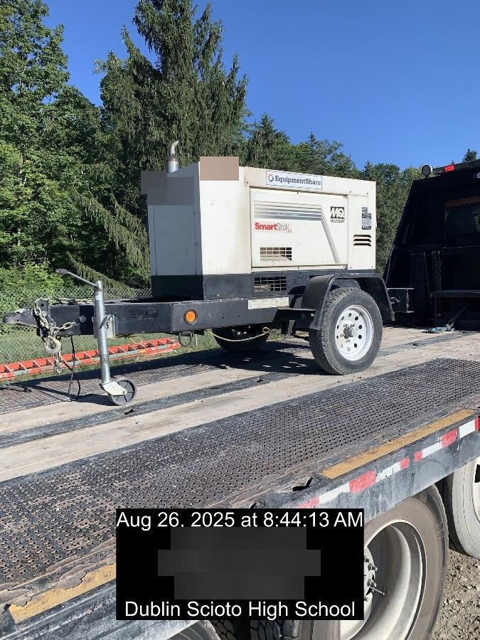 2019 Multiquip DLW400ESA4 Dual Pack, Trailer Mounted