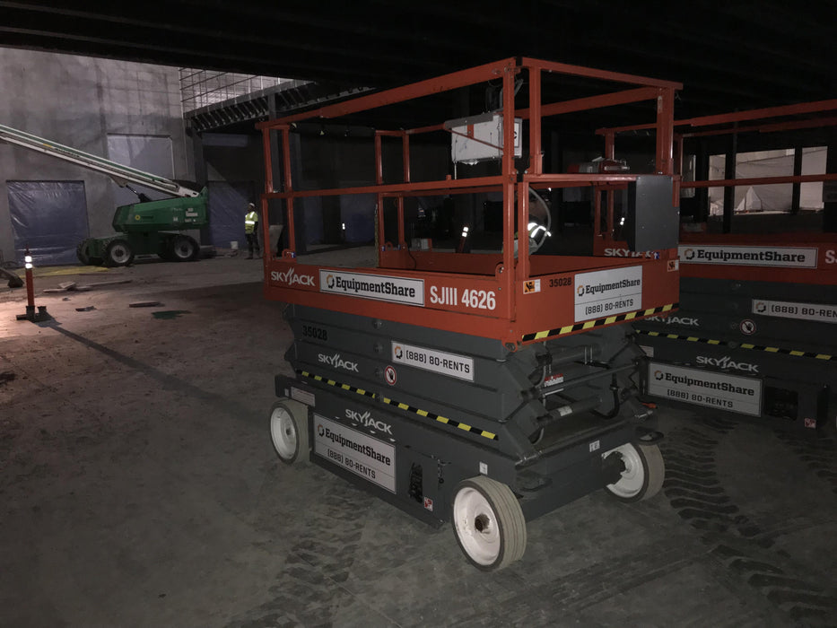 2019 Skyjack SJIII-4626 Standard Options, Trojan Batteries