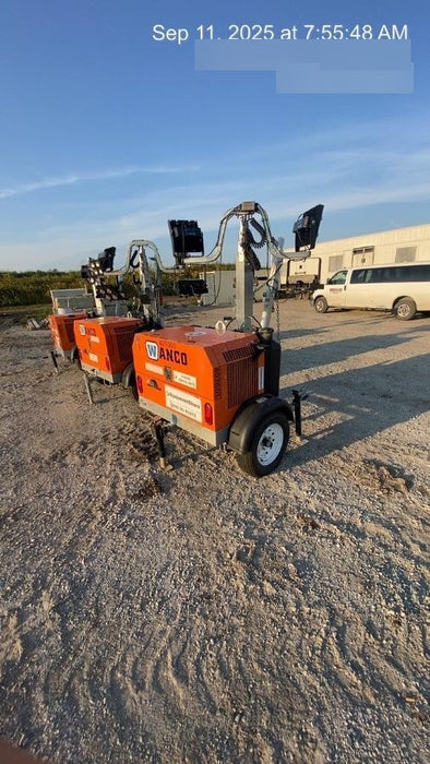 2024 Wanco WLTT-4MM4K Diesel, Deep Sea Controller, Shore Power Plug, Auto Start, (4) 350W LED Floodlights, 4kW Generator, 60 Gal Fuel Tank, 2" Ball, T3
