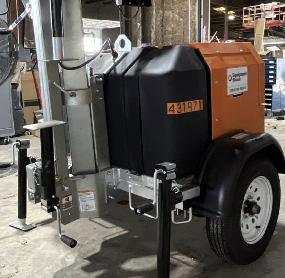2024 Wanco WLTT-4MM4K Diesel, Deep Sea Controller, Shore Power Plug, Auto Start, (4) 350W LED Floodlights, 4kW Generator, 60 Gal Fuel Tank, 2" Ball, T3