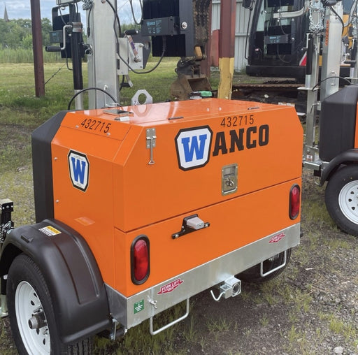 2024 Wanco WLTT-4MM4K Diesel, Deep Sea Controller, Shore Power Plug, Auto Start, (4) 350W LED Floodlights, 4kW Generator, 60 Gal Fuel Tank, 2" Ball, T3