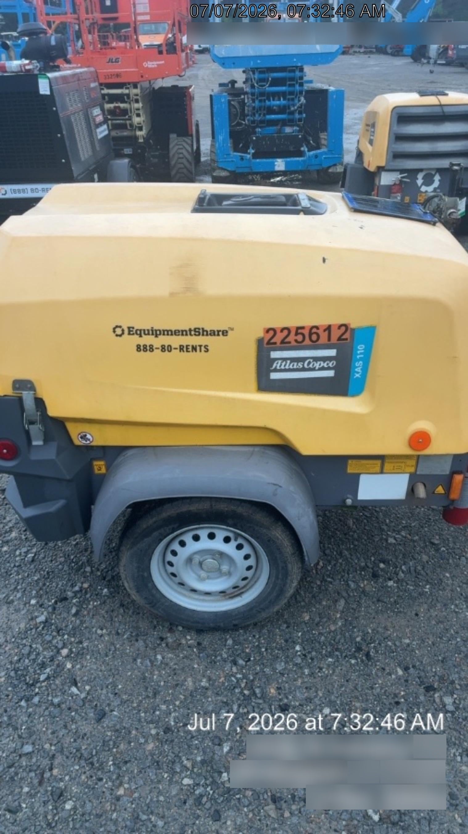 2022 ATLAS COPCO XAS 110