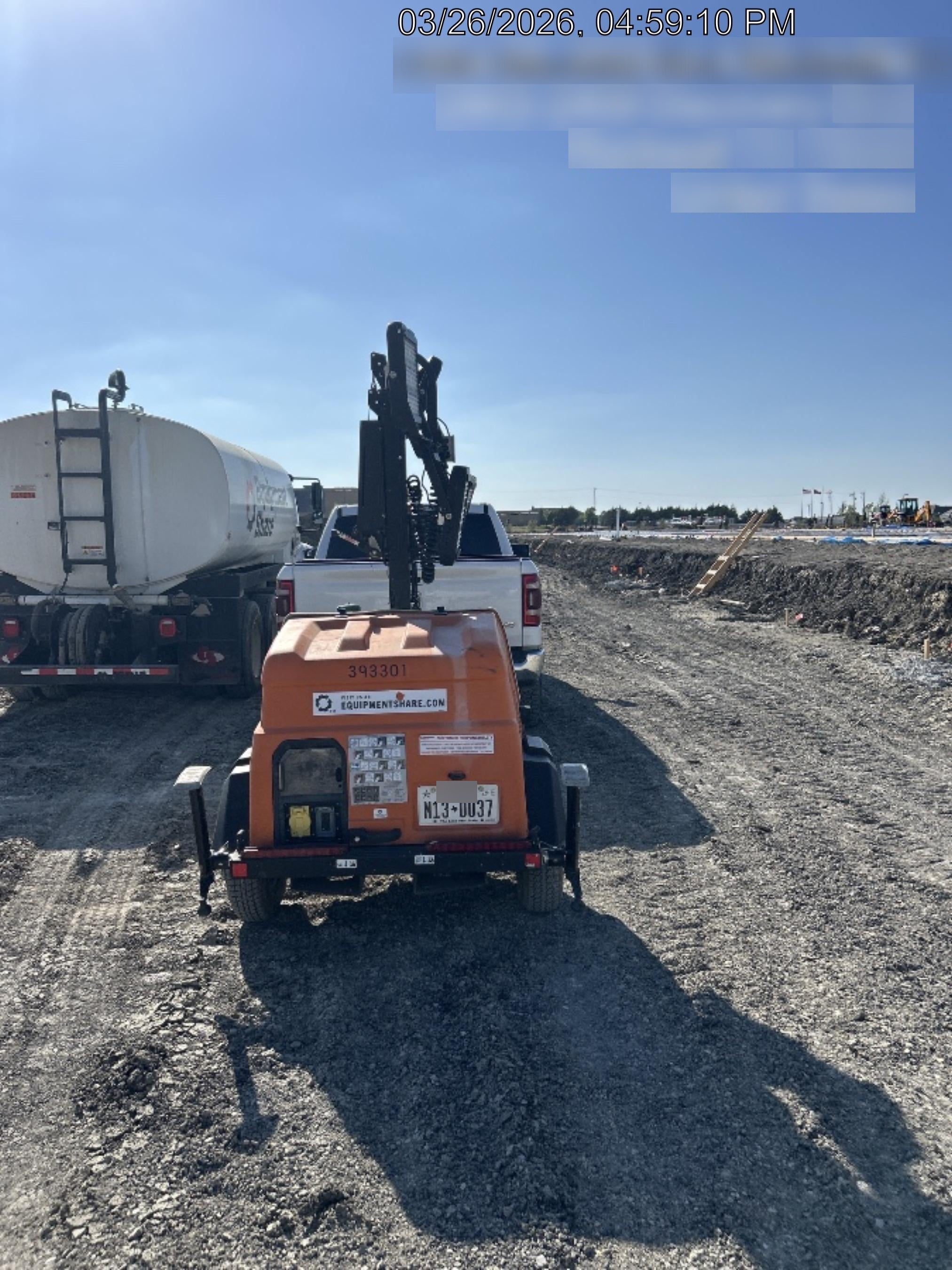 2024 Generac MLT2 Diesel, Flex Switch 120V Input, Powerzone Controller, 
(4) 320W LED Lights, 4kW Generator, 39.9 Gal Fuel Tank, 2" Ball, T3