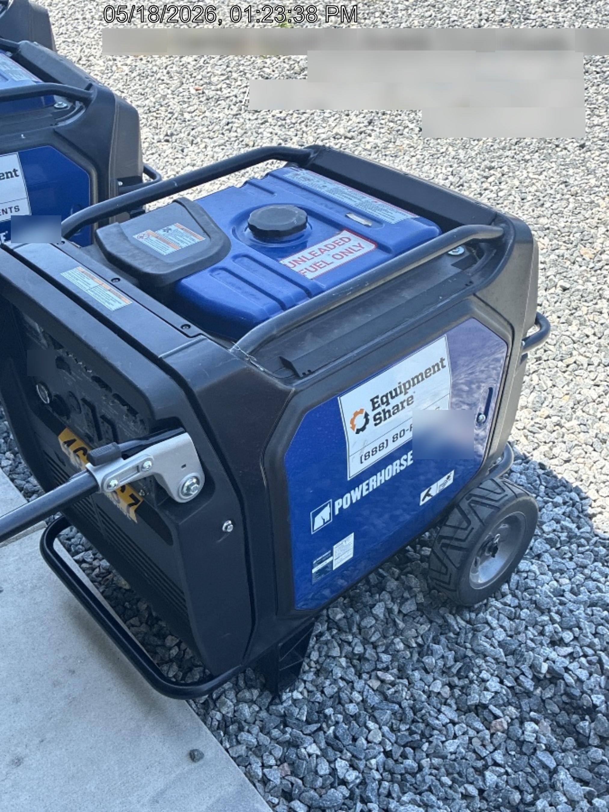 2024 Powerhouse POWERHOUSE7500I Powerhorse Inverter Generator, 7,500 Surge Watts, 6,500 Rated Watts, Electric Start, Gasoline, 6.6 Gal Capacity, Part # 74006