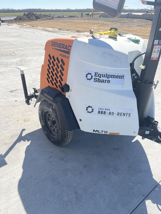 2023 Generac MLT2 Diesel, Flex Switch 120V Input, Powerzone Controller, 
(4) 320W LED Lights, 4kW Generator, 39.9 Gal Fuel Tank, 2" Ball, T3