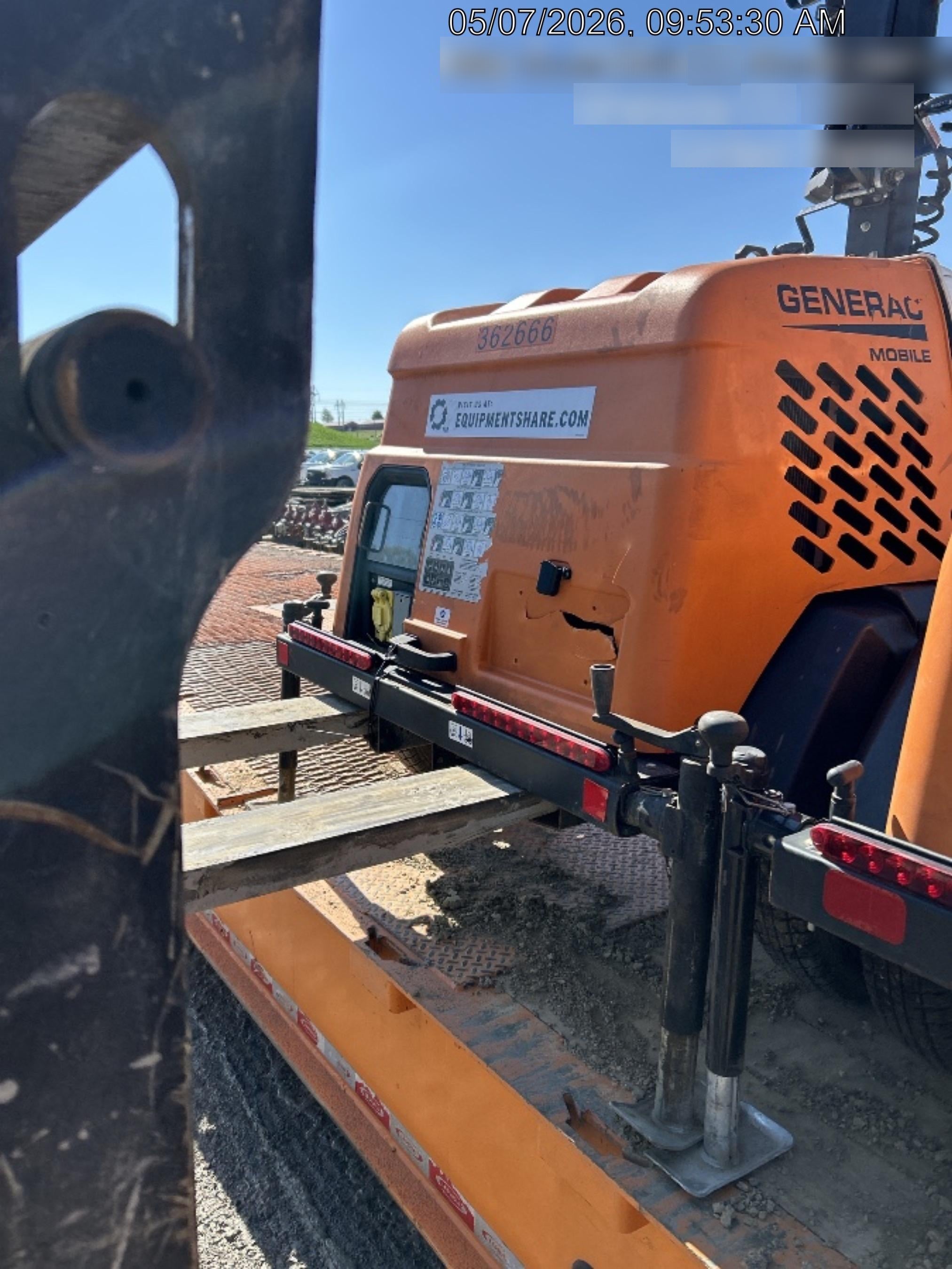 2023 Generac MLT2 Diesel, Flex Switch 120V Input, Powerzone Controller, 
(4) 320W LED Lights, 4kW Generator, 39.9 Gal Fuel Tank, 2" Ball, T3
