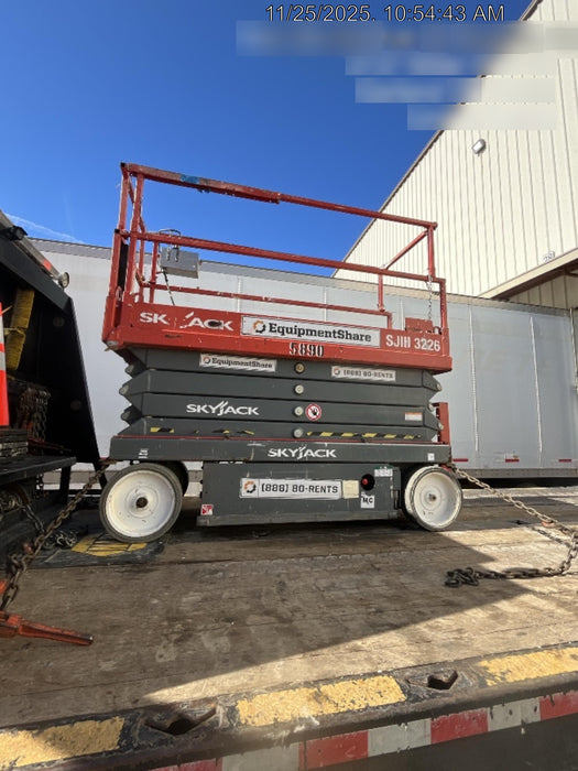 2017 Skyjack SJIII-3226 Skyjack SJ3226, Trojan Battery Set, Extended Warranty 5yr/5k hr